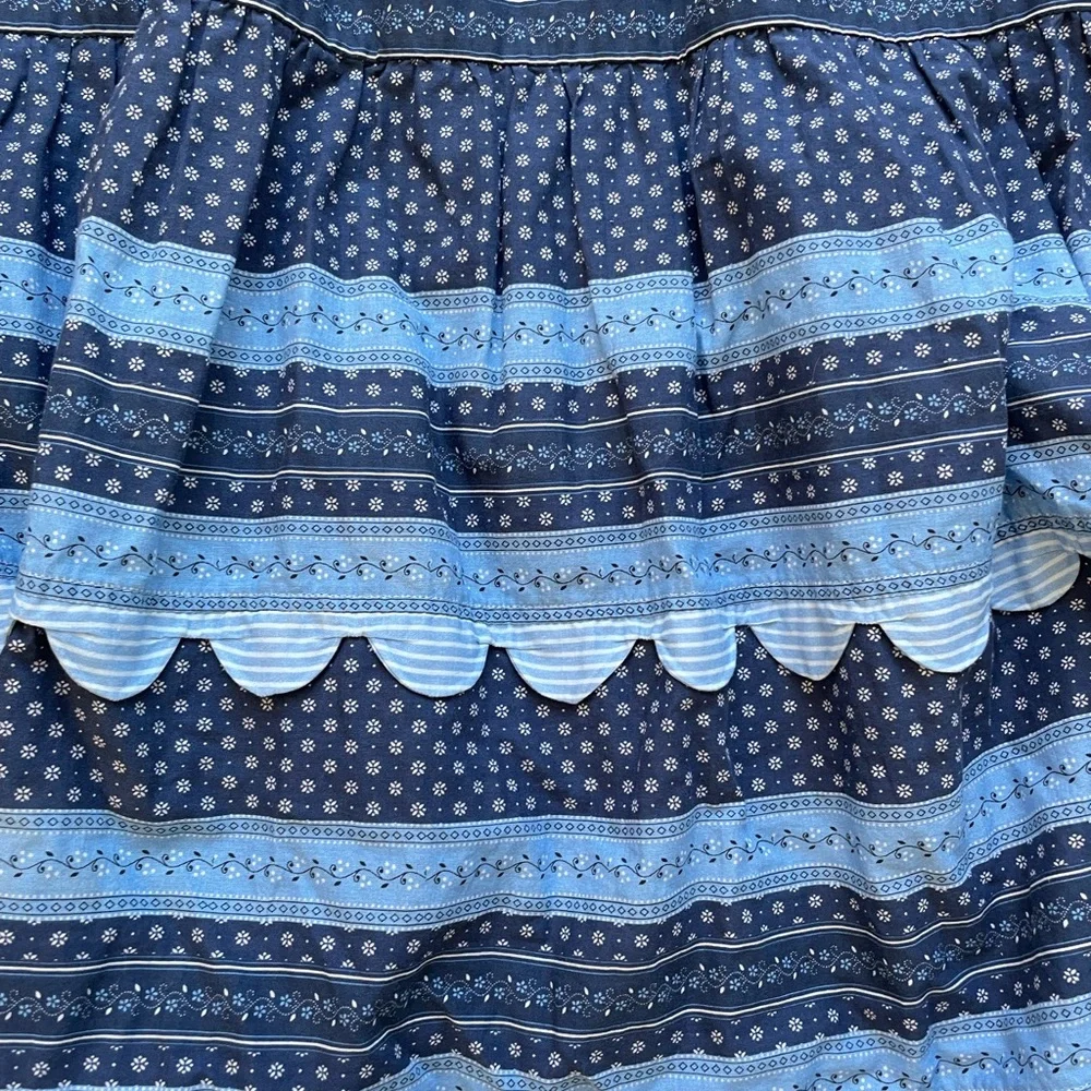 Sea New York Palmer Tunic Dress Sz S EUC Blue Long Sleeve 100% Cotton - Picture 8 of 15